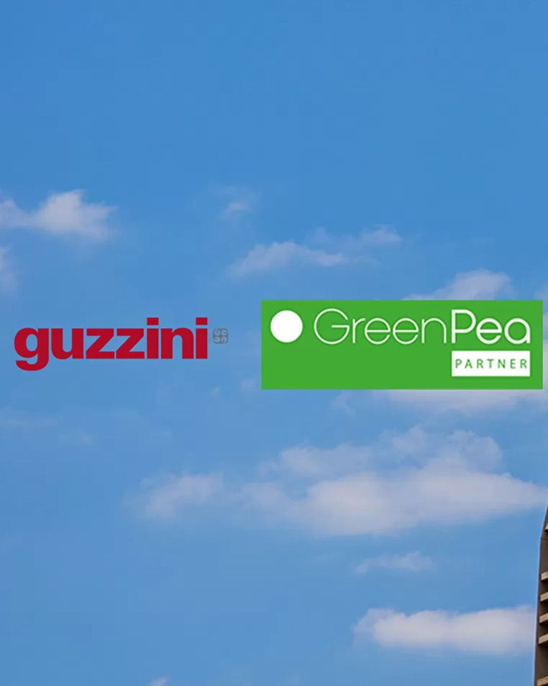 GUZZINI IS A PARTNER OF GREEN PEA