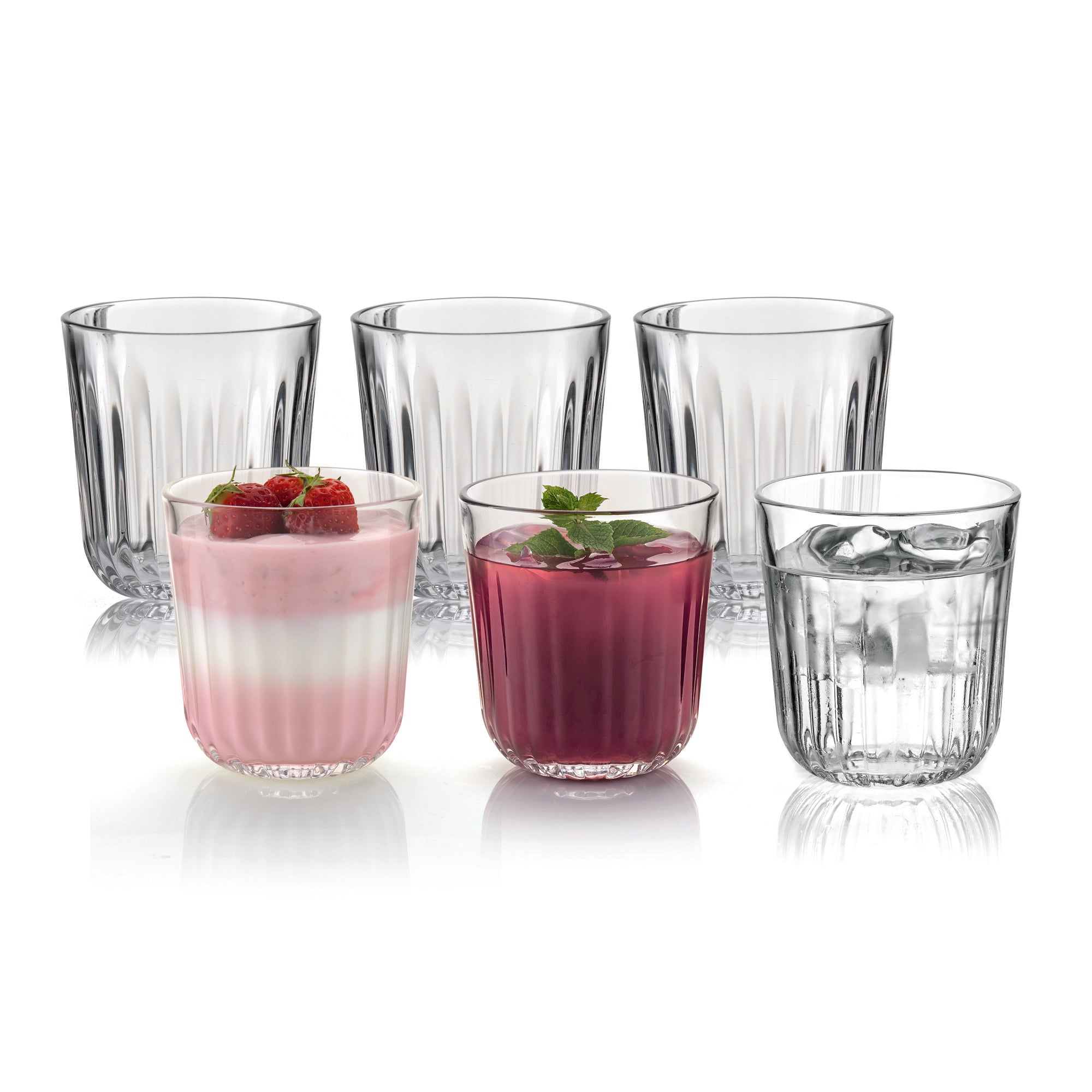 SET OF 6 GLASSES "EVERYDAY"