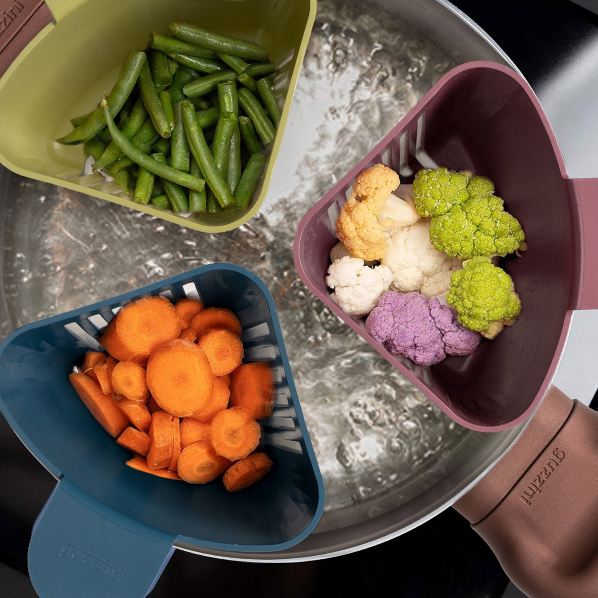 SET OF 3 COOKING BASKETS