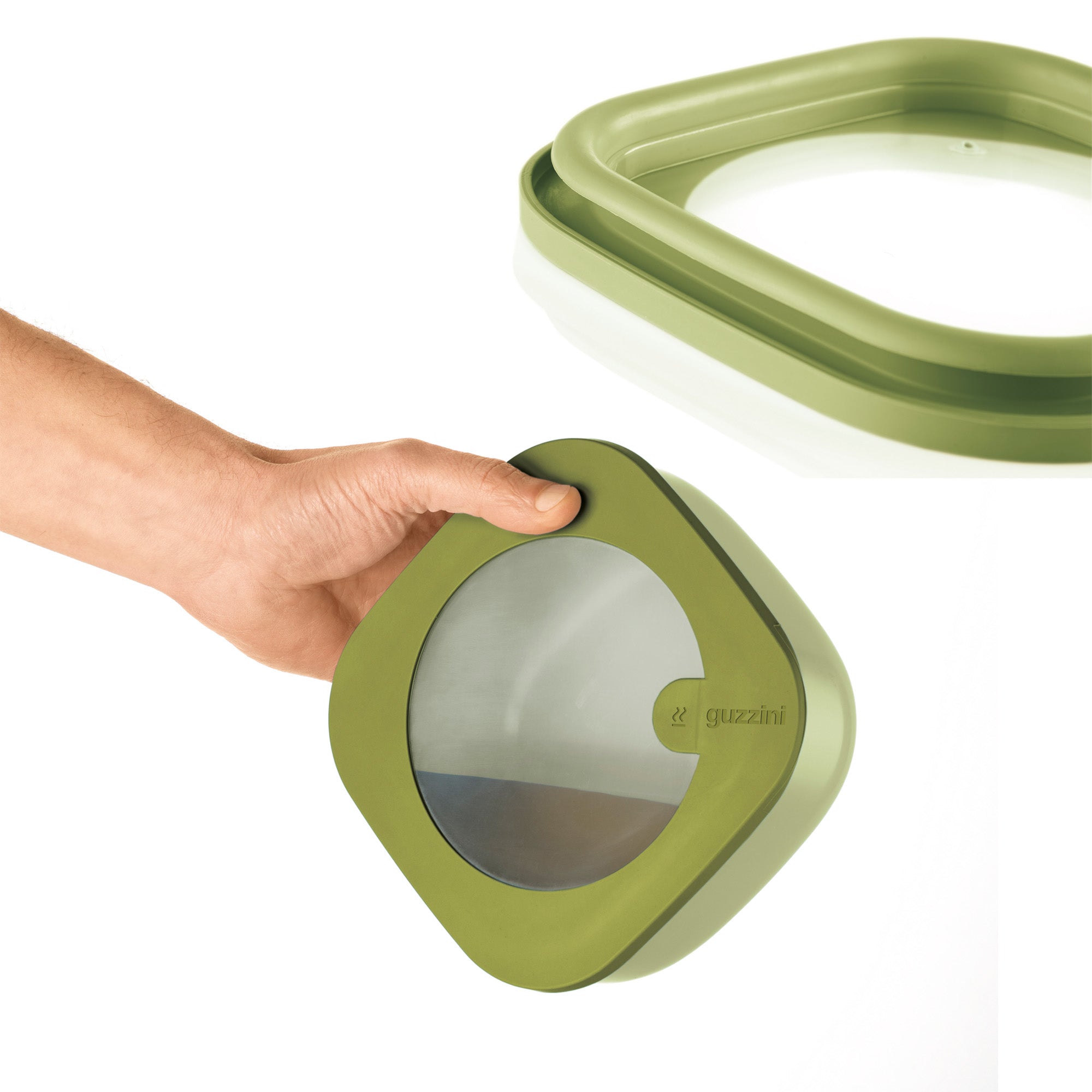 SHALLOW CONTAINER 'STORE&MORE BIO' "FOOD STORAGE" - SQUARE