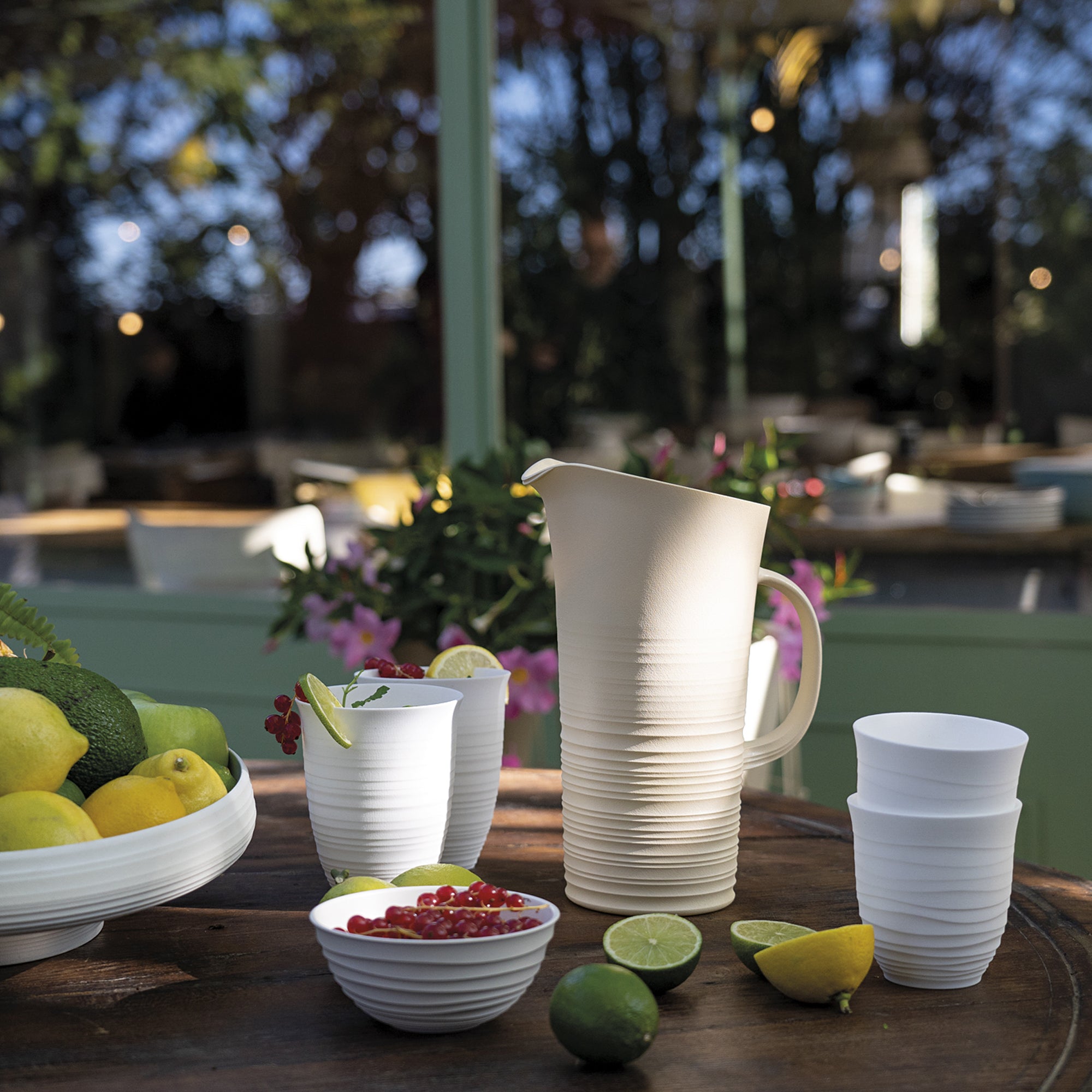 PITCHER WITH LID "TIERRA"
