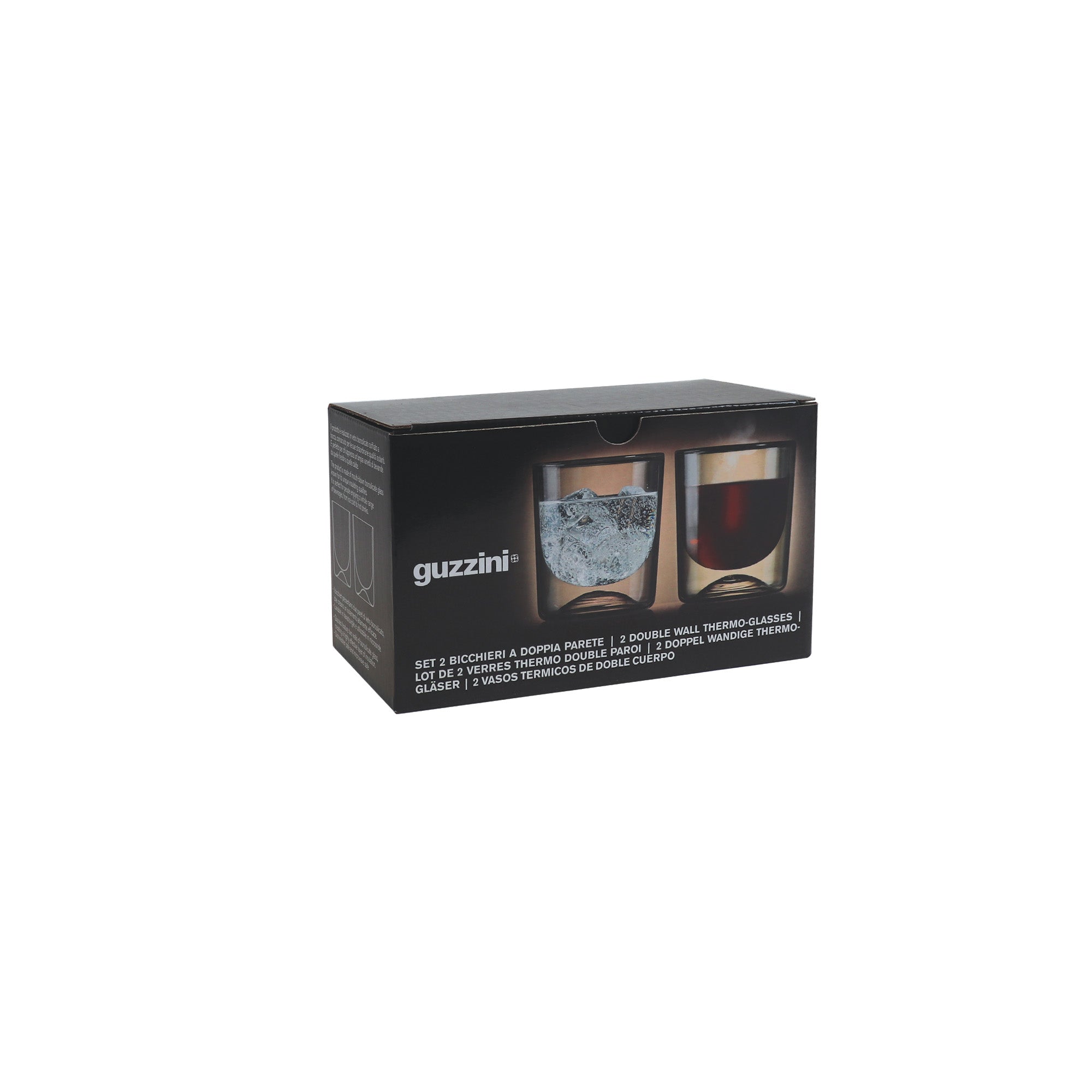 2 DOUBLE WALL THERMO-GLASSES "EVERYDAY"