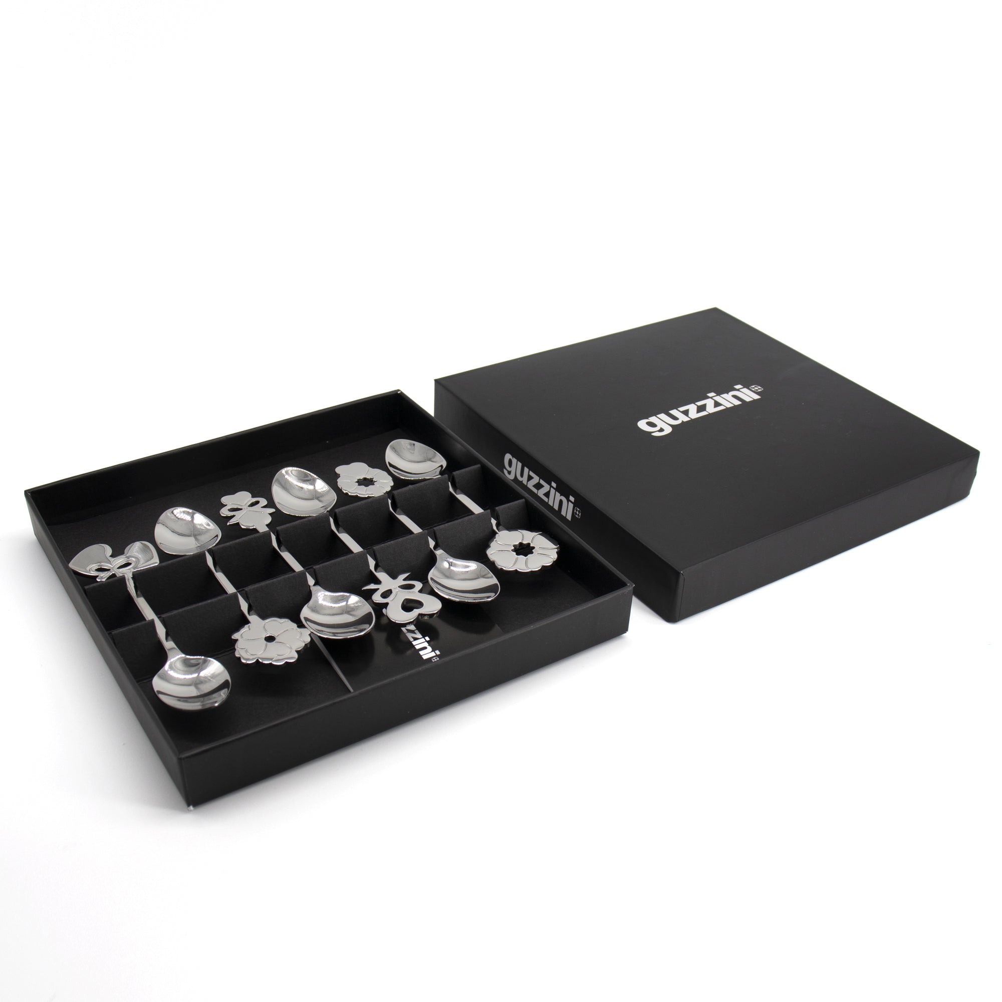 SET OF 6 TEASPOONS 'LOVE' "CUTLERY"