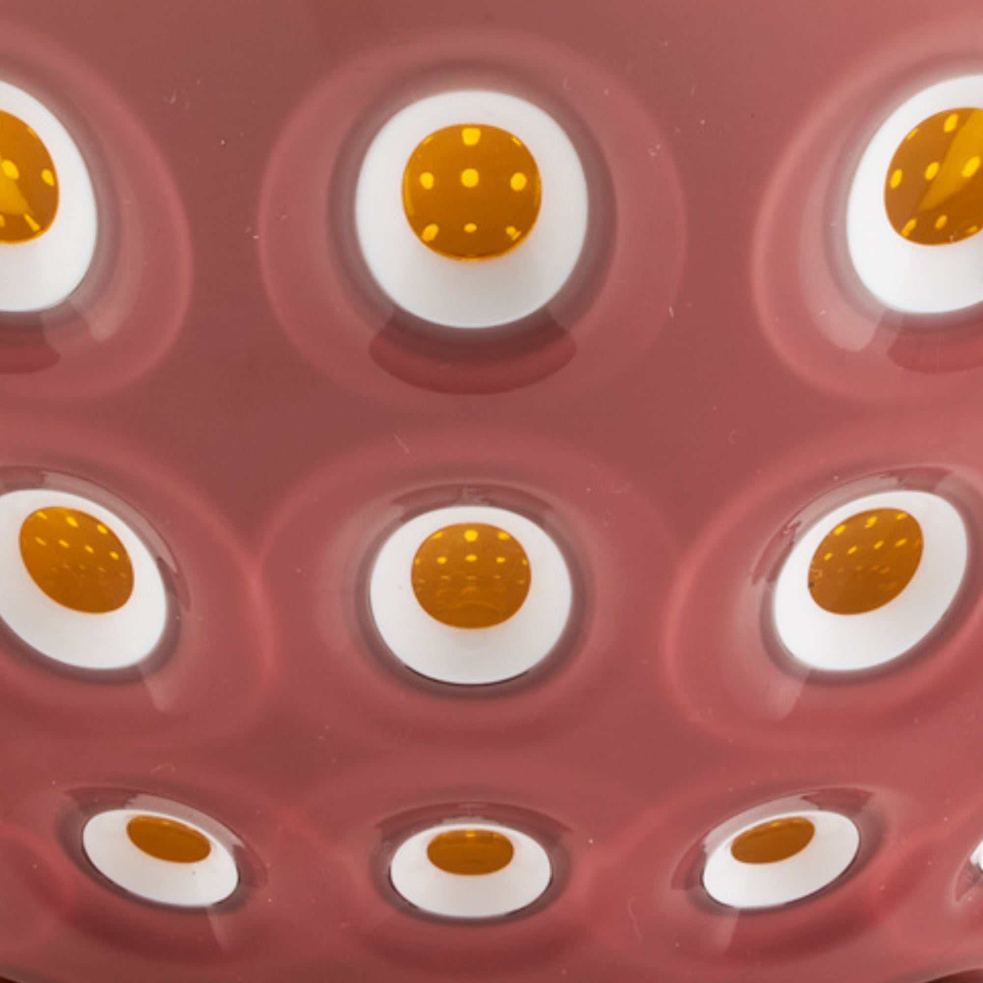 BOWL "LE MURRINE" Mauve/White/Caramel
