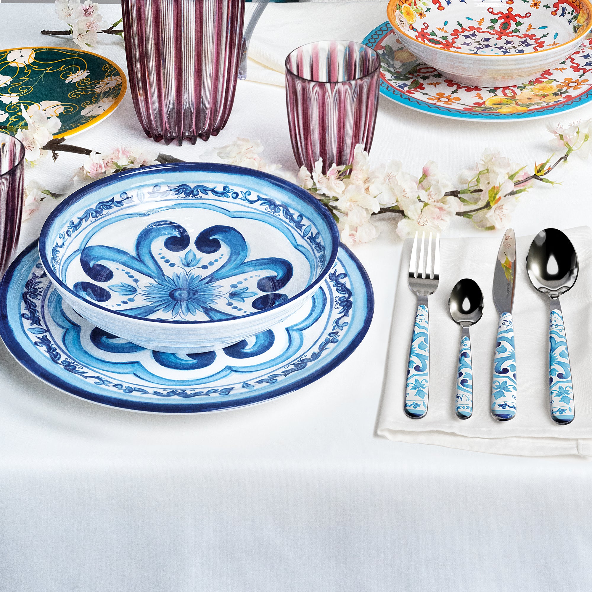 DINNER PLATE "BLUES"