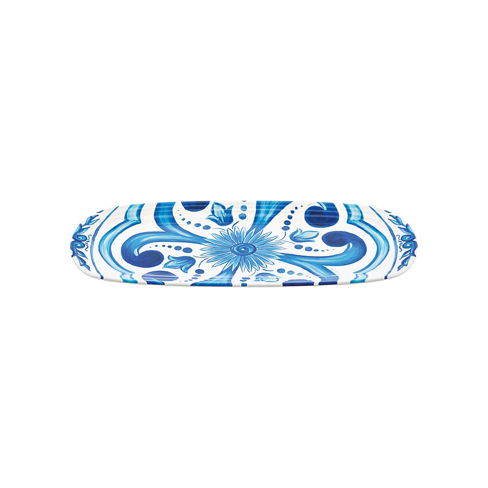 SMALL RECTANGULAR TRAY "BLUES"
