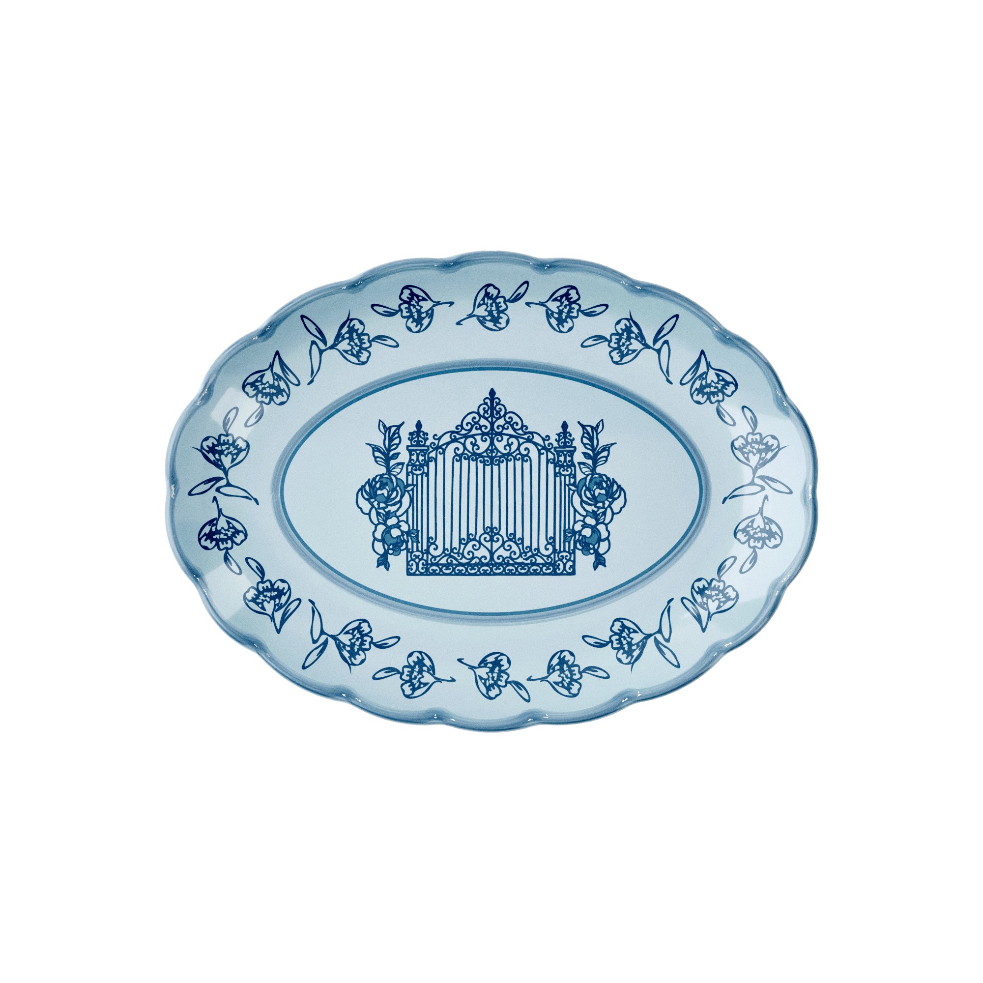 SMALL OVAL SERVING DISH "JOSEPHINE"