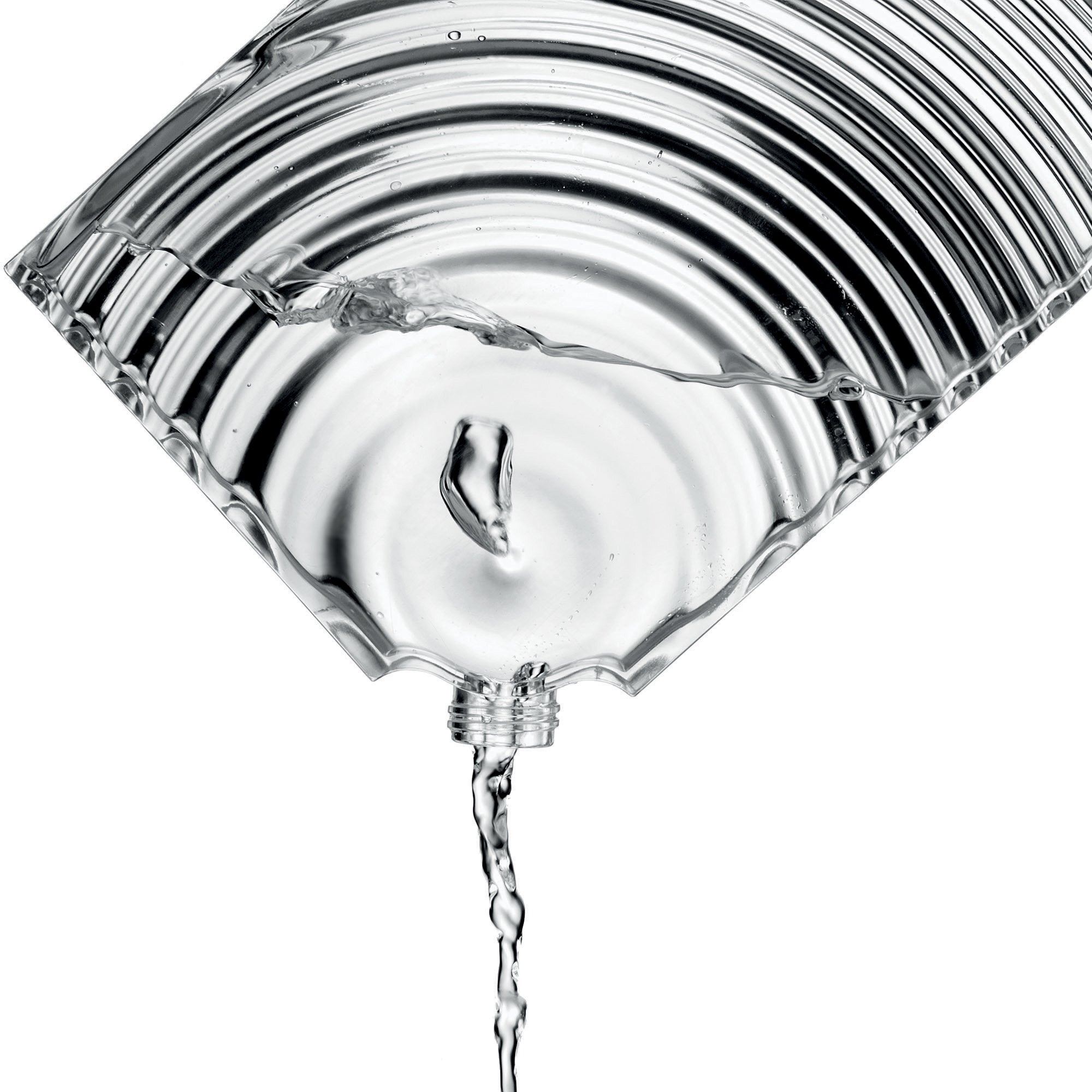 FLAT PACK WATER BOTTLE 'RIPPLES' "ICONS"